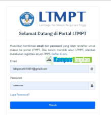 Panduan Lengkap Masuk dan Mengisi Data Akun LTMPT yang Benar