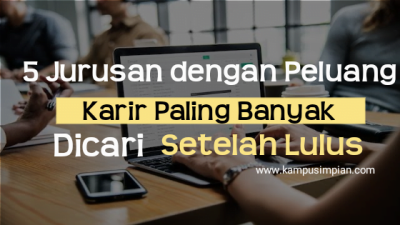 5 Jurusan Dengan Peluang Karir Paling Banyak Dicari  Setelah Lulus