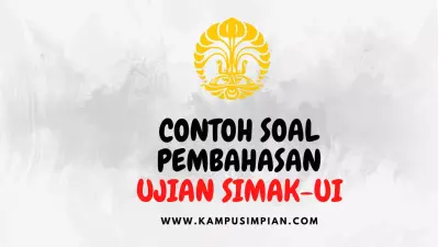 Kumpulan Soal Ujian Simak Universitas Indonesia (UI)  2025 - 2026