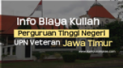 Biaya Kuliah Terbaru UPNJATIM 2020/2021 (UPN Veteran Jawa Timur)