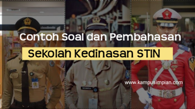 100+ Contoh Soal dan Pembahasan STIN Persiapan Seleksi 2020/2021