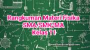 Rangkuman Materi Fisika Lengkap  Kelas 11 SMA/SMK/MA