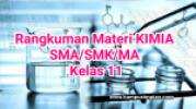 Rangkuman Materi Kimia Lengkap  Kelas 11 SMA/SMK/MA