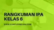 Rangkuman Materi IPA Kelas 6 Kurikulum Merdeka