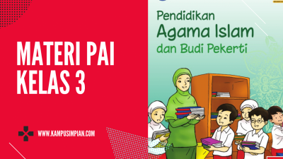 Materi PAI Kelas 3 Kurikulum 2013 Revisi 2017