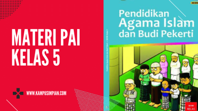 Materi PAI Kelas 5 Kurikulum 2013 Revisi 2017