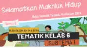 Rangkuman Materi Tematik Kelas 6 Subtema 1 Tumbuhan Sahabatku