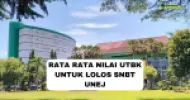 Rata Rata Nilai UTBK Untuk Masuk SNBT UNEJ 2025