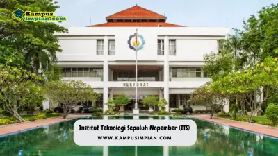 15 Jurusan Sepi Peminat ITS, Peluang Lolos SNBP 2023