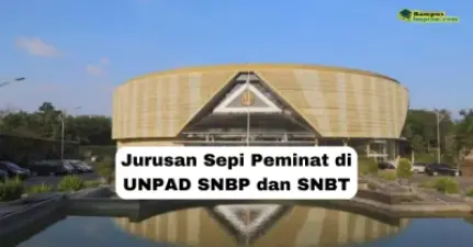 Jurusan Sepi Peminat UNPAD Peluang Lolos SNBP SNBT 2025