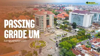 Passing Grade UM 2025/2026 + Daya Tampung 