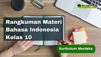 Rangkuman Materi Bahasa Indonesia Kelas 10 Kurikulum Merdeka
