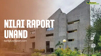 Rata Rata Nilai Raport SNBP Masuk UNAND 2025, Cek Peluangmu!