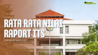 Rata Rata Nilai Raport SNBP Masuk ITS 2025 - 2026