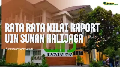 Rata Rata Nilai Raport SNBP Masuk UIN Sunan Kalijaga 2025 - 2026