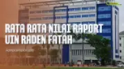 Rata Rata Nilai Raport SNBP Masuk UIN Raden Fatah 2025 - 2026
