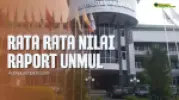 Rata Rata Nilai Raport SNBP Masuk UNMUL 2025 - 2026