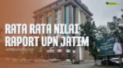 Rata Rata Nilai Raport SNBP Masuk UPN Jatim 2025 - 2026