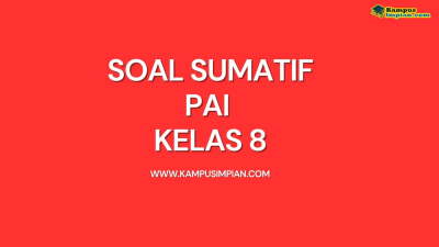 Soal &amp; Jawaban Sumatif PAI Kelas 8 Semester 1 Kurikulum Merdeka