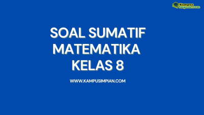Soal &amp; Jawaban Sumatif Matematika Kelas 8 Semester 1 Kurikulum Merdeka