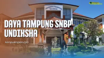 Daya Tampung SNBP UNDIKSHA dan Peminatnya 2024 - 2025