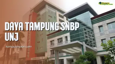 Daya Tampung SNBP UNJ dan Peminatnya 2025/2026
