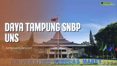 Daya Tampung SNBP UNS dan Peminatnya 2024 - 2025