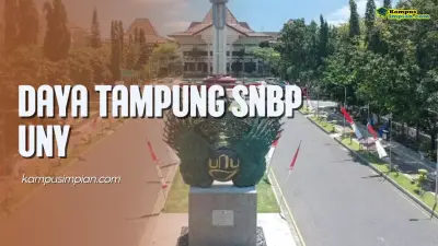 Daya Tampung SNBP UNY dan Peminatnya 2024 - 2025