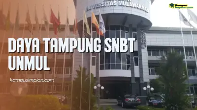 Daya Tampung SNBT UNMUL dan Peminatnya 2025 - 2026