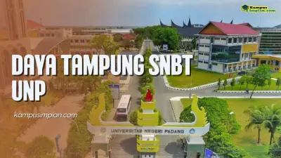 Daya Tampung SNBT UNP dan Peminatnya 2025 - 2026