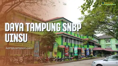 Daya Tampung SNBP UINSU dan Peminatnya 2025 - 2026