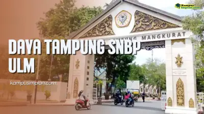Daya Tampung SNBP ULM dan Peminatnya 2025 - 2026