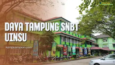Daya Tampung SNBT UINSU dan Peminatnya 2025 - 2026