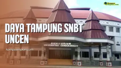 Daya Tampung SNBT UNCEN dan Peminatnya 2025 - 2026