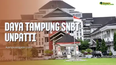 Daya Tampung SNBT UNPATTI dan Peminatnya 2025 - 2026