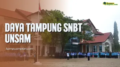 Daya Tampung SNBT UNSAM dan Peminatnya 2025 - 2026