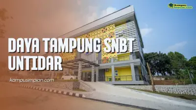 Daya Tampung SNBT UNTIDAR dan Peminatnya 2025 - 2026