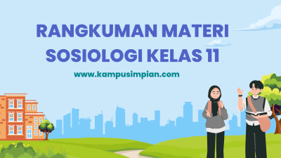 Rangkuman Materi Sosiologi Kelas 11 Semester 1 dan 2 Kurikulum Merdeka