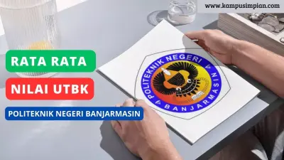 Rerata Nilai UTBK Politeknik Negeri Banjarmasin (POLIBAN) 2025