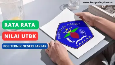 Rerata Nilai UTBK Politeknik Negeri Fakfak (POLINEF) 2025