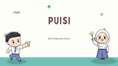 Materi Bahasa Indonesia Kelas 10 Bab 7: Puisi