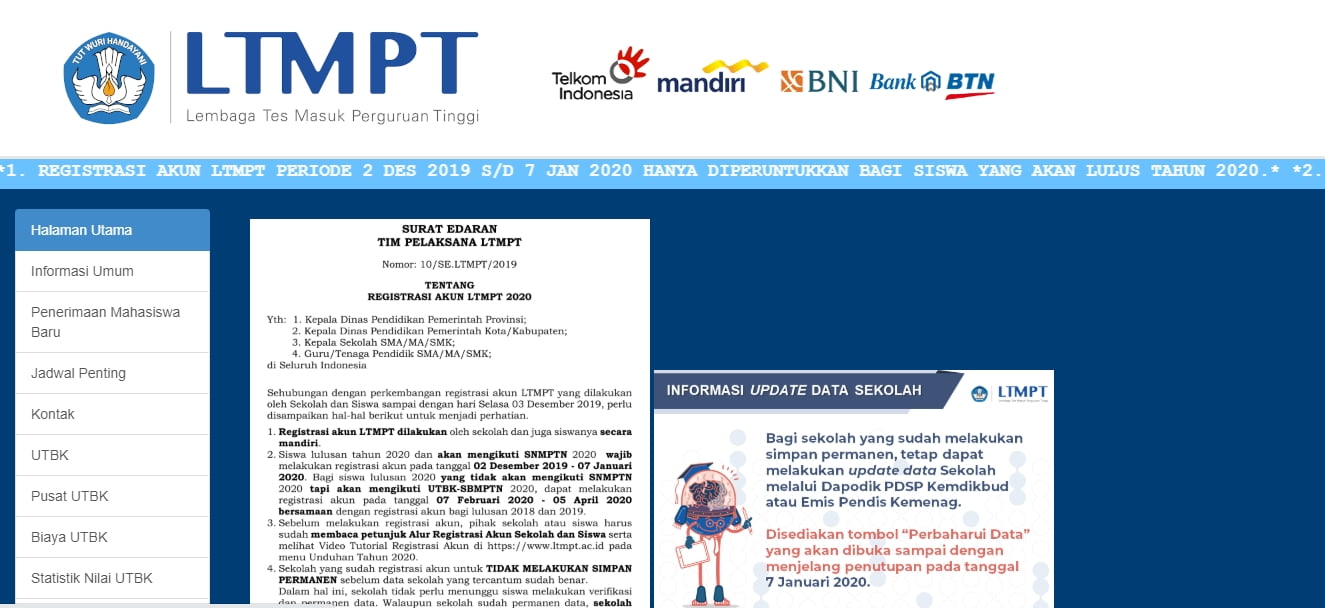 Pengertian LTMPT: Fungsi, Tujuan dan Cara Daftarnya