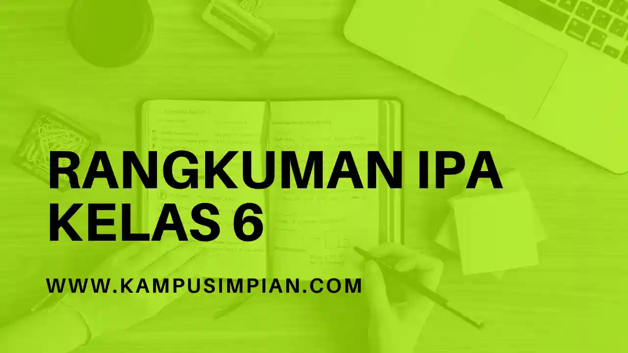 Rangkuman Materi IPA Kelas 6 Kurikulum Merdeka
