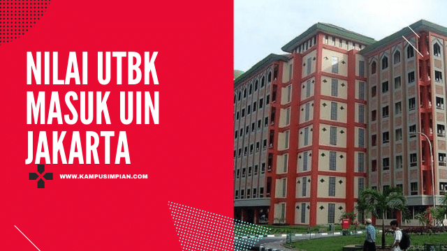 Rata Rata Nilai UTBK SNBT UIN JAKARTA 2023