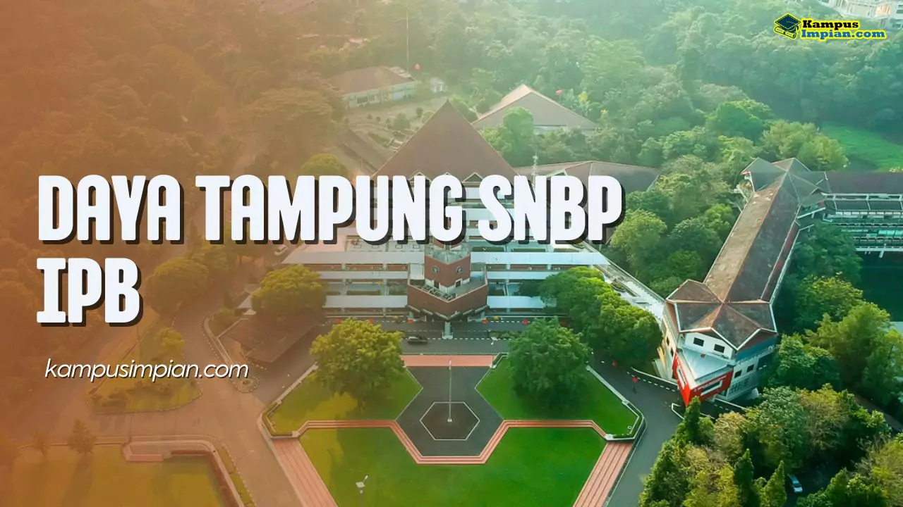 Daya Tampung SNBP IPB dan Peminatnya 2025/2026