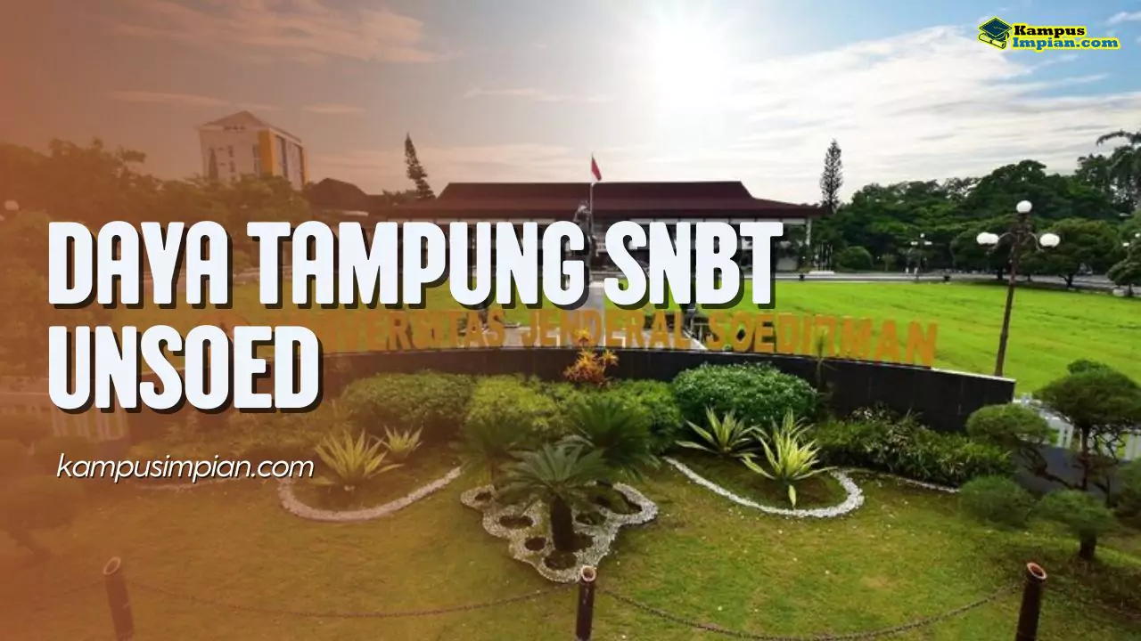 Daya Tampung SNBT UNSOED dan Peminatnya 2025 - 2026