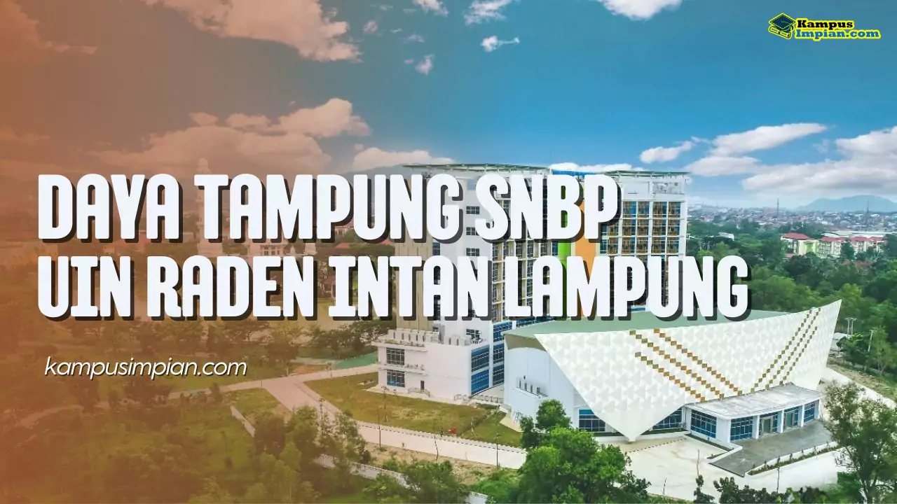 Daya Tampung SNBP UIN Raden Intan Lampung dan Peminatnya 2025 - 2026