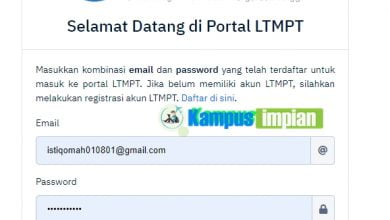 Panduan Mengisi Data Akun LTMPT Lengkap