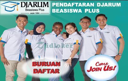 pendaftaran beasiswa djarum plus