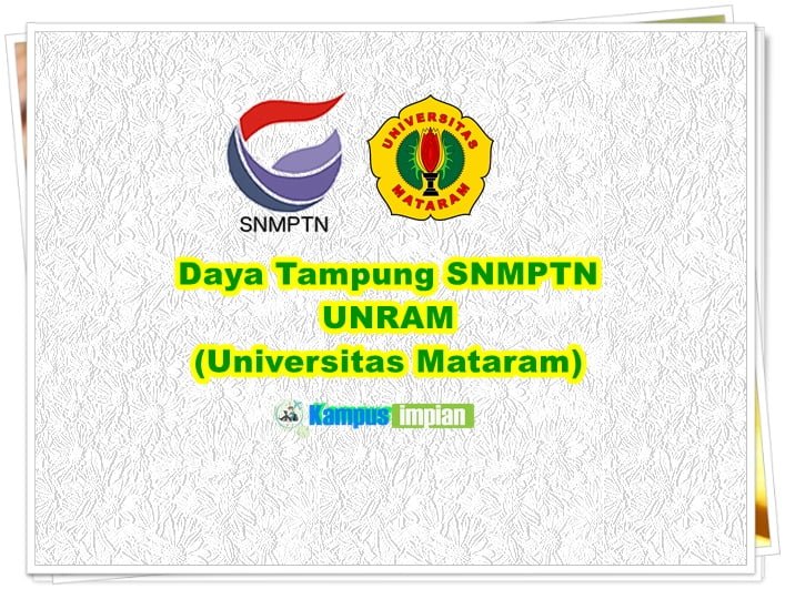 Daya Tampung Snmptn Unram 2021 2022 Universitas Mataram